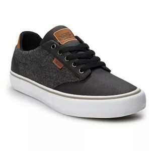 Vans Men's Atwood Black and Gray Casual Sneakers
